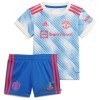 Officiële Voetbalshirt + Korte Broek Manchester United Uit 2021-22 - Kids